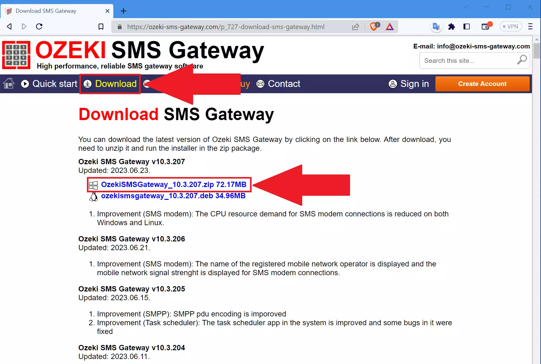 download sms gateway